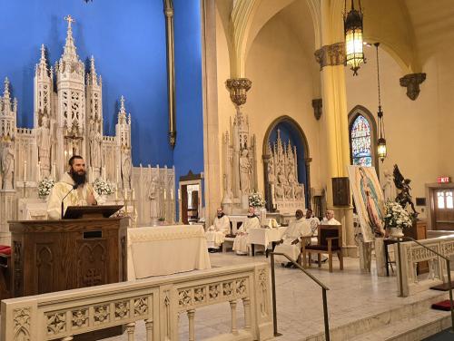 Closing mass with Fr Malachy Napier homily